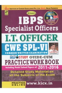 IBPS Specialist Officers - IT officer - CWE  SPL VI Practice Work Book